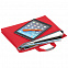 Сумка-папка SIMPLE, красная с логотипом в Ставрополе заказать по выгодной цене в кибермаркете AvroraStore
