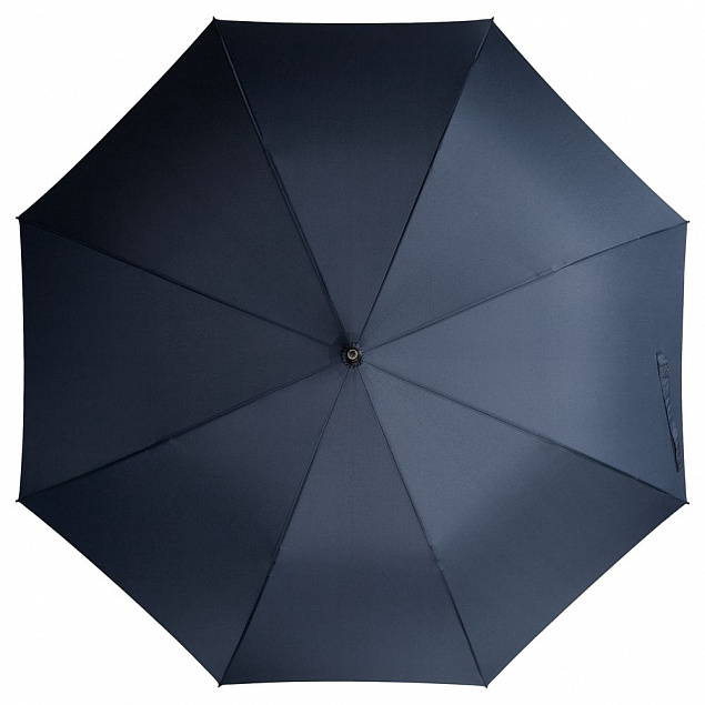 Зонт-трость Classic, темно-синий с логотипом в Ставрополе заказать по выгодной цене в кибермаркете AvroraStore