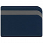 Чехол для карточек Dual, синий с логотипом в Ставрополе заказать по выгодной цене в кибермаркете AvroraStore
