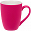 Кружка Good Morning с покрытием софт-тач, ярко-розовая (фуксия) с логотипом в Ставрополе заказать по выгодной цене в кибермаркете AvroraStore