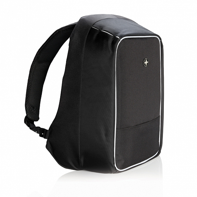 Рюкзак для ноутбука Swiss Peak с защитой от карманников с логотипом в Ставрополе заказать по выгодной цене в кибермаркете AvroraStore