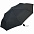 Зонт складной AOC, черный с логотипом в Ставрополе заказать по выгодной цене в кибермаркете AvroraStore