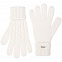 Перчатки Loren, ванильно-белые с логотипом в Ставрополе заказать по выгодной цене в кибермаркете AvroraStore