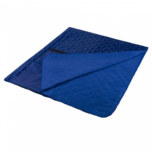 Плед для пикника Comfy, ярко-синий с логотипом в Ставрополе заказать по выгодной цене в кибермаркете AvroraStore