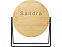 Настольное зеркало в бамбуковой раме Hyrra, natural с логотипом в Ставрополе заказать по выгодной цене в кибермаркете AvroraStore